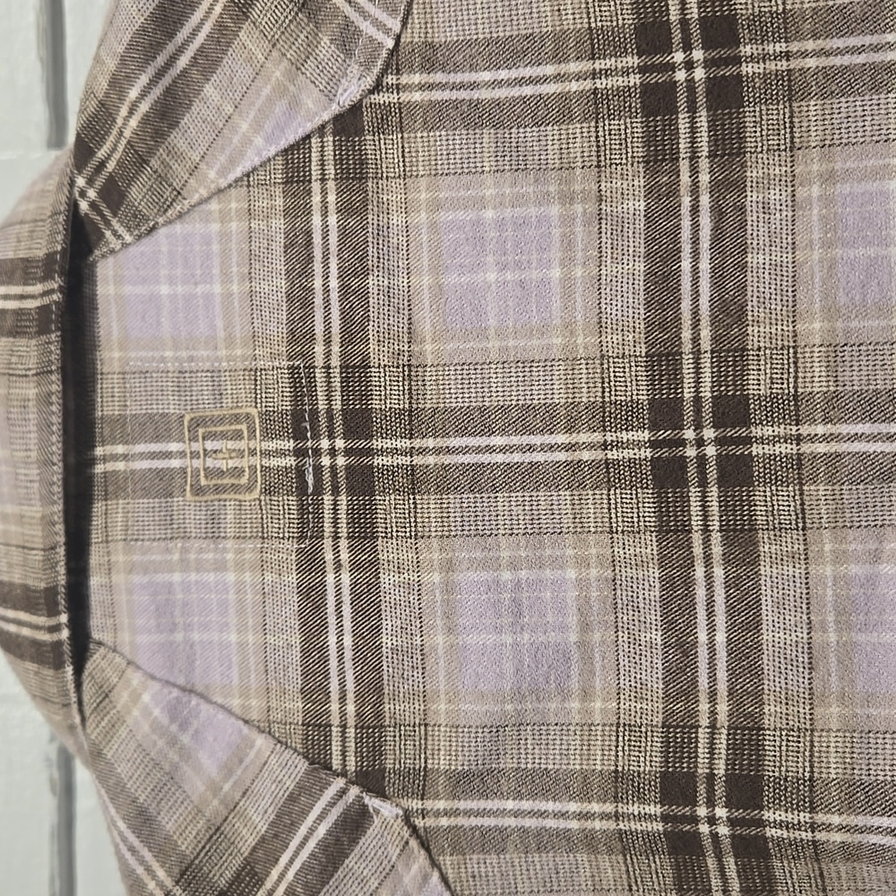511 TACTICAL plaid Flannel Shirt.. Size XS.. #7906 - Picture 8 of 9